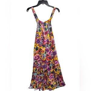 NWT By Anthropologie Printed Maxi Cover-Up Dress Size Medium